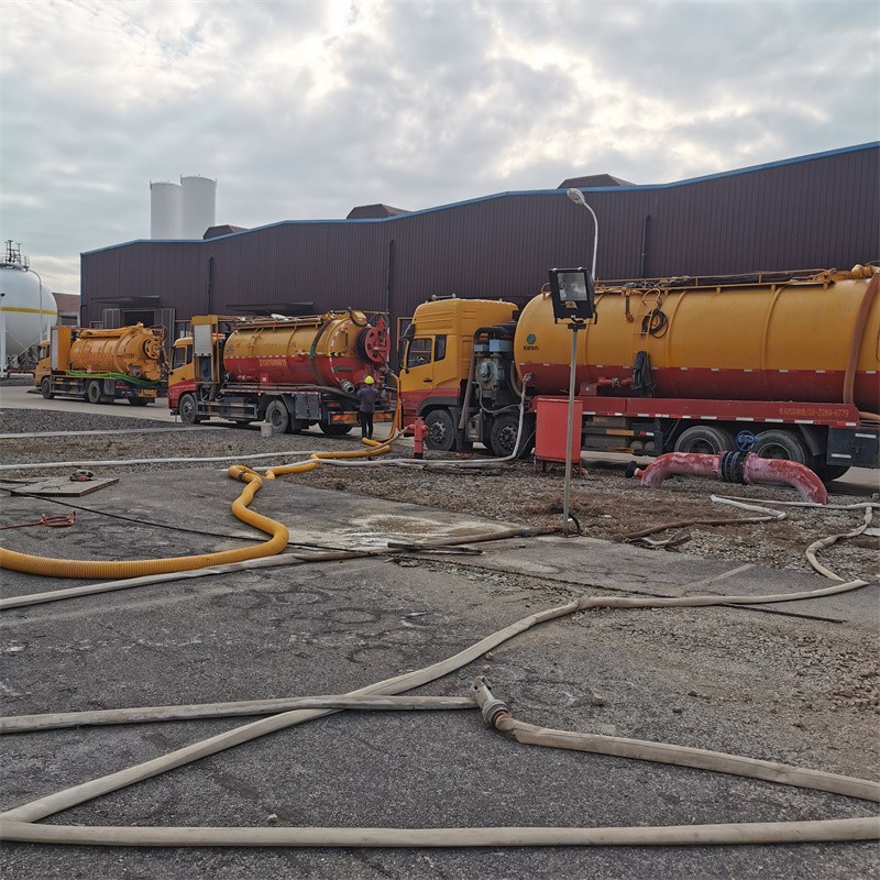 五原污水池清理