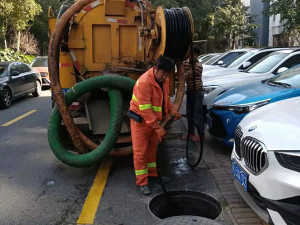 五原排污管道清淤